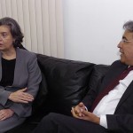 Carmen Lúcia - O governador Marcelo Déda recebeu a visita de cortesia da ministra presidente do TSE
