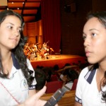 Alunos do Felisbello Freire assistem à Orsse no projeto Concertos Didáticos - O técnico do Departamento de Educação (DED/Seed)