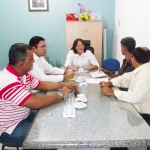 Presidente da Fundação Renascer e Sindasse discutem reivindicações da categoria - Fotos: Ascom/Fundação
