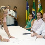 Seed realiza solenidade de assinatura de Termo de Compromisso de Gestão com escolas públicas estaduais - Fotos: Juarez Sulveira/Seed