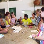 Reciclagem e Meio Ambiente foram discutidos em unidade de acolhimento - Fotos: Ascom/Renascer