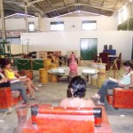 Reciclagem e Meio Ambiente foram discutidos em unidade de acolhimento - Fotos: Ascom/Renascer