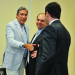 Déda reúnese com representantes de grupos empresariais  - O governador Marcelo Déda e os representantes do Ministério do Desenvolvimento