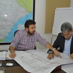 Antigo Terminal Hidroviário será transformado em Espaço Zé Peixe  - O governador Marcelo Déda e o secretário de Estado da Infraestrutura