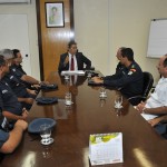 Déda recebe individualmente os seis novos coronéis da Polícia Militar -