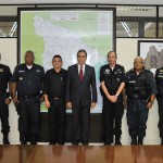 Déda recebe individualmente os seis novos coronéis da Polícia Militar -