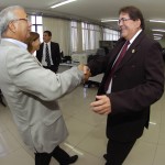 Vicegovernador prestigia posse do novo superintendente da SFA/SE - O vicegovernador e o novo superintendente federal de Agricultura
