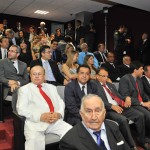 Déda recebe o Colar do Mérito Tobias Barreto na inauguração da sede do MPE - Fotos: Marcos Rodrigues/ASN