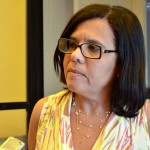Movimentos sociais e poder público discutem política de educação no campo -  A coordenadora do Núcleo de Educação no Campo