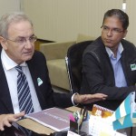 Déda reúnese com representantes de grupos empresariais  - O governador Marcelo Déda e os representantes do Ministério do Desenvolvimento