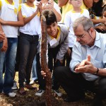 Plantio de Umbarana marca parceria entre Secult e Senac - Fotos de Ascom/Secult