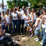 Plantio de Umbarana marca parceria entre Secult e Senac - Fotos de Ascom/Secult