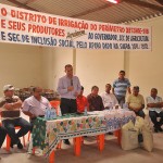 Sementes certificadas são entregues aos rizicultores do baixo São Francisco - O presidente da Emdagro