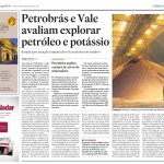 Produção de fertilizantes em SE é destaque no jornal O Estado de São Paulo - Matéria no jornal O Estado de São Paulo
