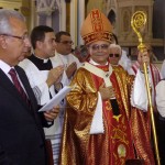 Déda participa de missa em homenagem aos 30 anos de episcopado de Dom Lessa  -
