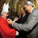 Déda participa de missa em homenagem aos 30 anos de episcopado de Dom Lessa  -