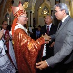 Déda participa de missa em homenagem aos 30 anos de episcopado de Dom Lessa  -