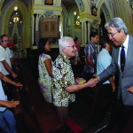 Déda participa de missa em homenagem aos 30 anos de episcopado de Dom Lessa  -
