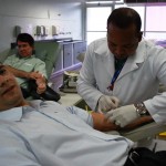 SECC leva servidores ao Hemose para doar sangue - Fotos: Noel Lino/SECC