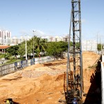 Obras do viaduto do Detran seguem  cronograma estabelecido -