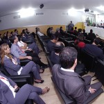 Déda participa das comemorações dos 117 anos da Imprensa Oficial de SE - O governador Marcelo Déda e o presidente da Segrase