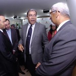 Déda participa das comemorações dos 117 anos da Imprensa Oficial de SE - O governador Marcelo Déda e o presidente da Segrase
