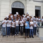 Museu da Gente Sergipana atrai centenas de estudantes   - Alunos do Colégio Bom Pastor