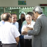 Déda comparece ao sepultamento de Mary Mesquita  Dória -