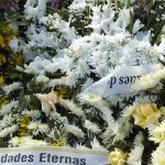 Déda comparece ao sepultamento de Mary Mesquita  Dória -