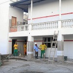 Reforma da Escola Augusto Ferraz deverá ser concluída em setembro - Fotos: José Santana Filho/Seed