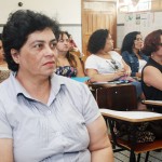 Educação realiza encontro pedagógico com professores de língua portuguesa - A professora Rosa Barreto / Fotos: Juarez Silveira/Seed