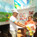 Comunidades de Frei Paulo recebem nova remessa de cestas de alimentos - Fotos: Edinah Mary/Inclusão Social