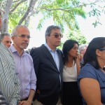 Déda comparece ao sepultamento de Mariana Moura Souza - O prefeito de Aracaju