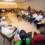 Profissionais da Rede de Enfrentamento à violência participam de oficinas - Fotos: Edinah Mary/Seides