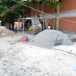 Equipe de engenharia da Seed  visita obras do Colégio Estadual 11 de Agosto -