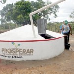 Cisterna é alternativa para a falta de água no interior -