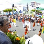 Déda acompanha desfile de 7 de setembro e destaca civismo do sergipano - Governador acompanhou o desfile de 7 de setembro /  Fotos: Marcelle Cristinne/ASN