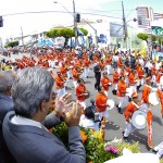 Déda acompanha desfile de 7 de setembro e destaca civismo do sergipano - Governador acompanhou o desfile de 7 de setembro /  Fotos: Marcelle Cristinne/ASN