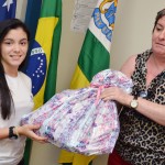 Alunos recebem prêmio do Concurso de Redação sobre o PréSal - A estudante Ana Vanessa dos Santos