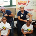 Aulas práticas de cabeleireiro acontecem no Espaço Novos Rumos do Bugio  -