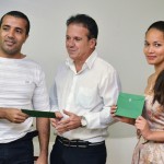 Alunos recebem prêmio do Concurso de Redação sobre o PréSal - A estudante Ana Vanessa dos Santos
