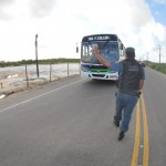 Roubos a ônibus caem 75% em agosto - Fotos: Allan de Carvalho/SSP