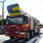 Déda acompanha desfile de 7 de setembro e destaca civismo do sergipano - Governador acompanhou o desfile de 7 de setembro /  Fotos: Marcelle Cristinne/ASN