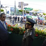 Déda acompanha desfile de 7 de setembro e destaca civismo do sergipano - Governador acompanhou o desfile de 7 de setembro /  Fotos: Marcelle Cristinne/ASN