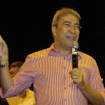 Déda entrega nova praça à população de Santana do São Francisco  - A moradora Maria Gorete Santana