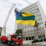 Déda entrega ao CBM/SE moderna plataforma de combate a incêndio  -