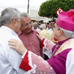 Jackson Barreto participa de procissão em Moita Bonita -