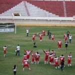 Seel apoia primeiro jogo de futebol americano disputado no 'Batistão' -