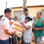 Governo entrega esta semana 7.818 kits de alimentos às vítimas de estiagem - Fotos: Edinah Mary/Inclusão