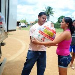 Governo entrega esta semana 7.818 kits de alimentos às vítimas de estiagem - Fotos: Edinah Mary/Inclusão